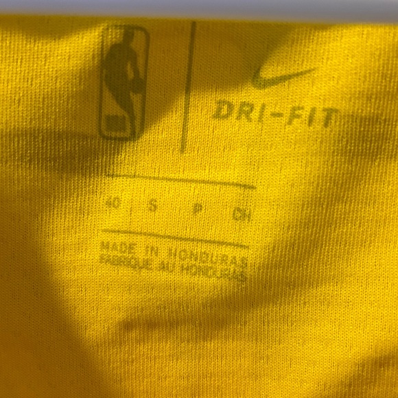 Nike Yellow and Purple Lakers #23 Basketball Jersey - Picture 5 of 5